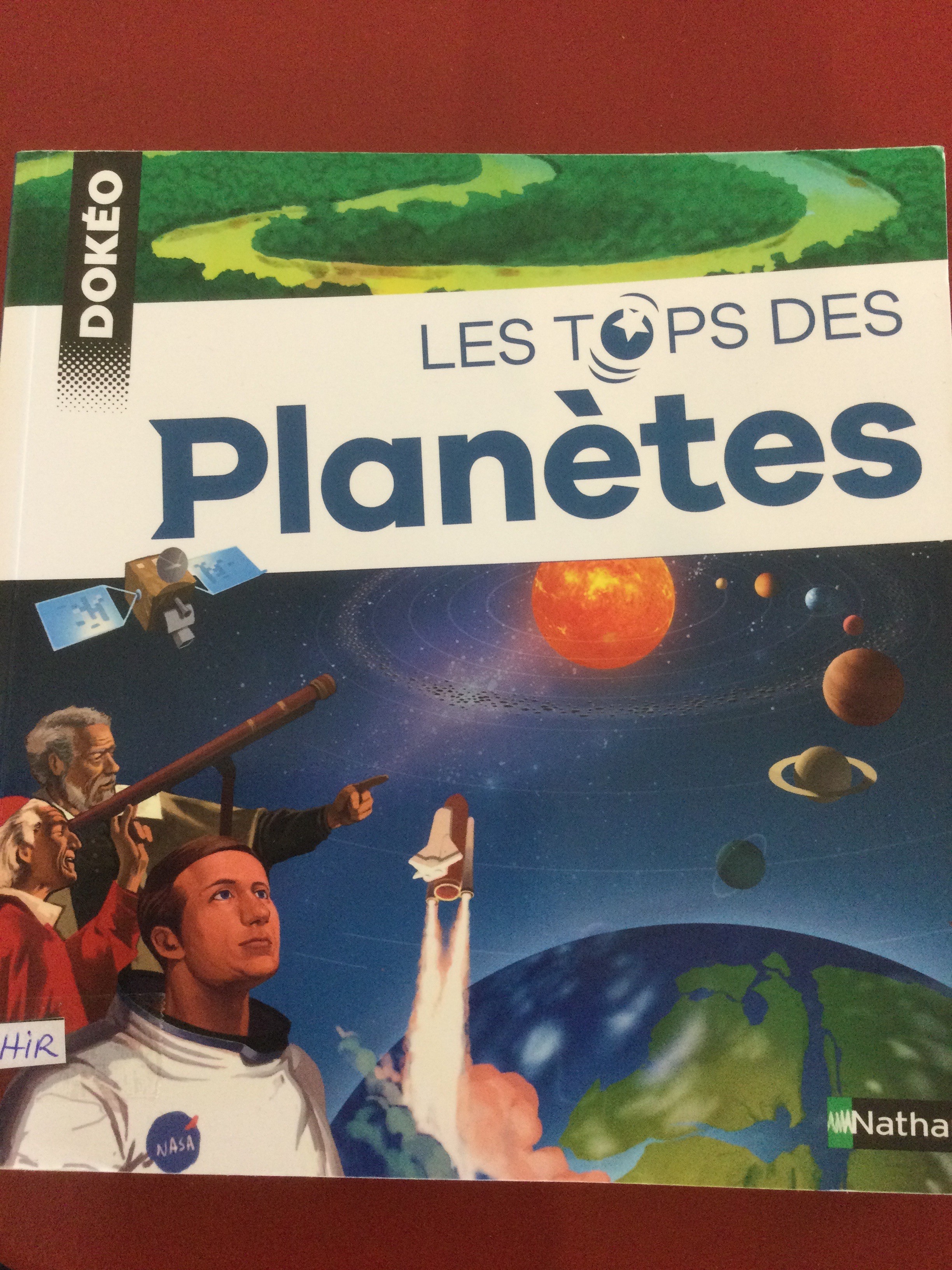 Les tops des planètes - Click to enlarge picture.