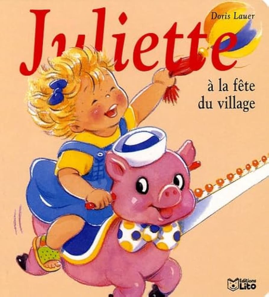 Juliette a la fete du village - Click to enlarge picture.