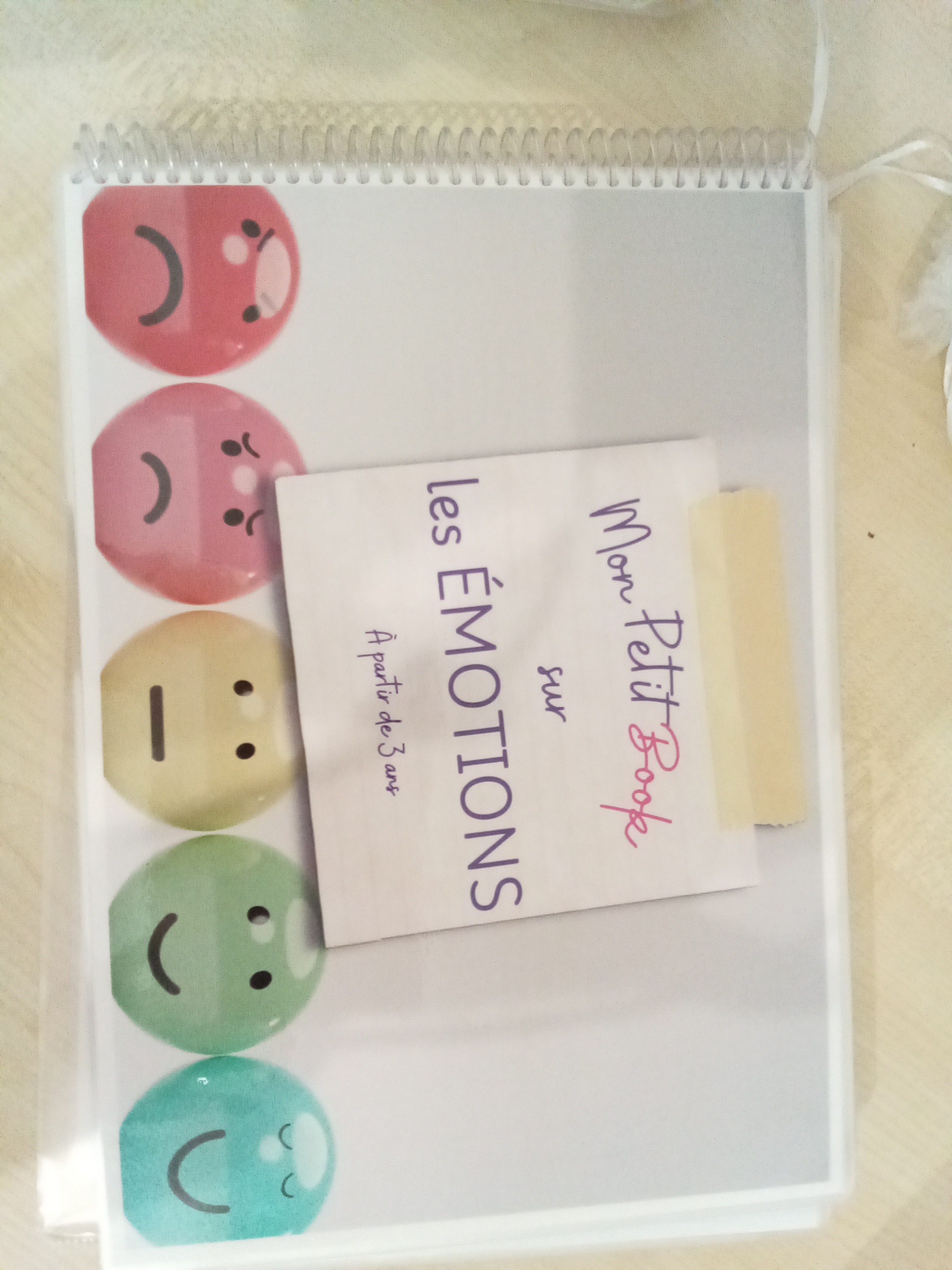 Mon petit book sur les Emotions - Click to enlarge picture.