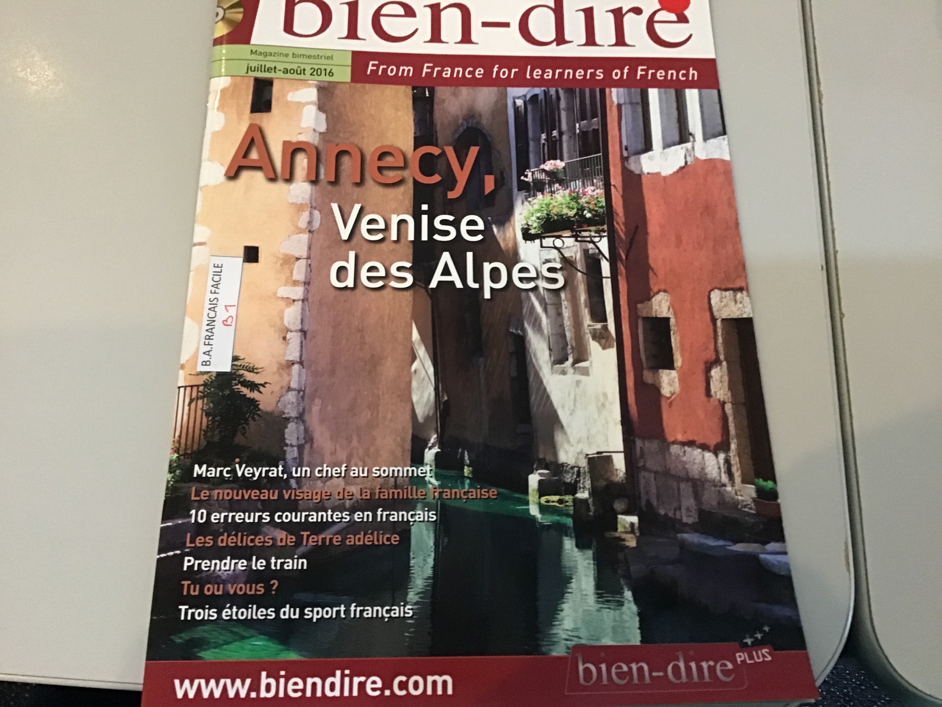 Bien dire - Le francais par la culture B1 - Click to enlarge picture.