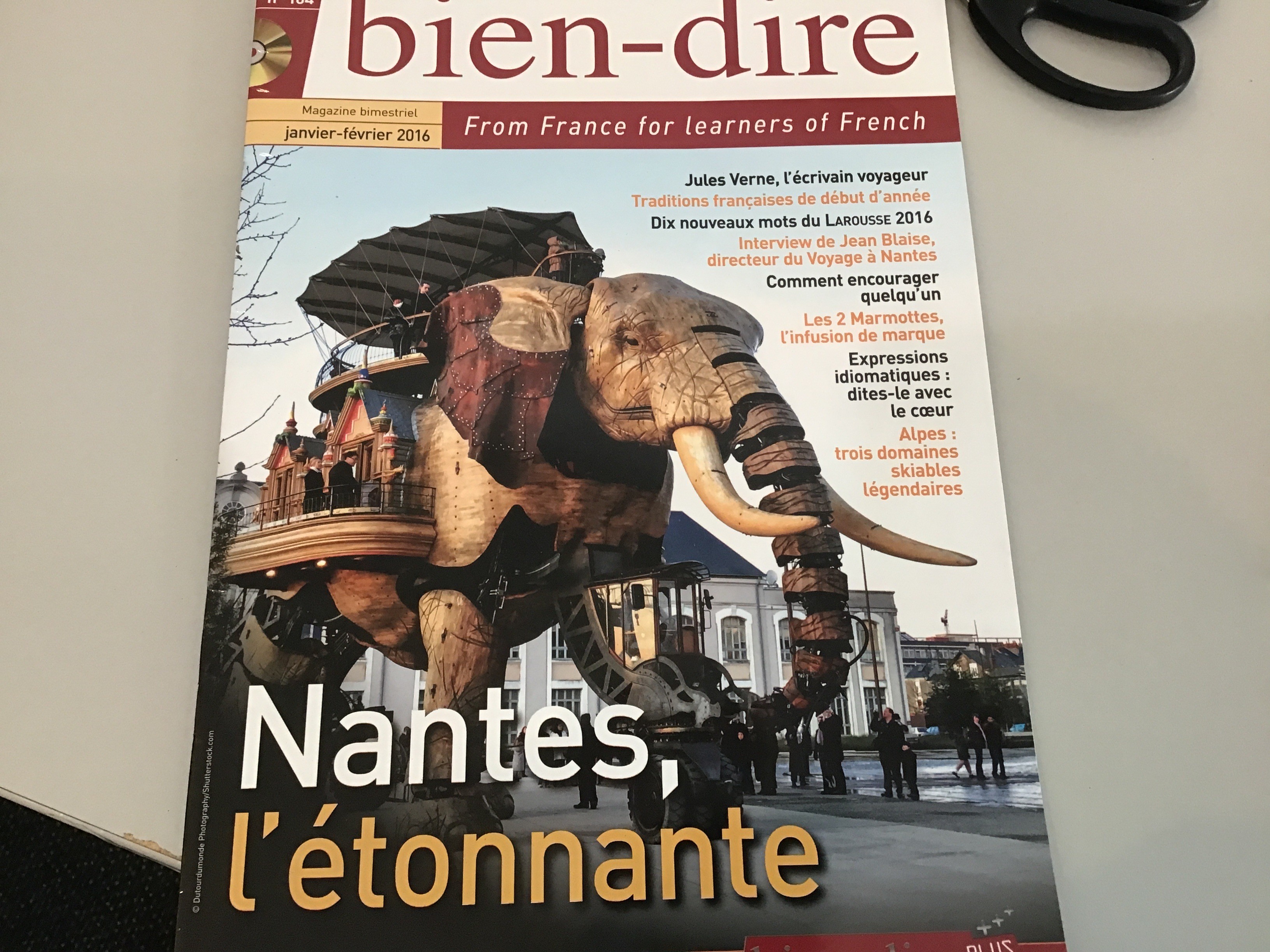 Nº104 - Bien dire Le Francais par la culture B1 - Click to enlarge picture.