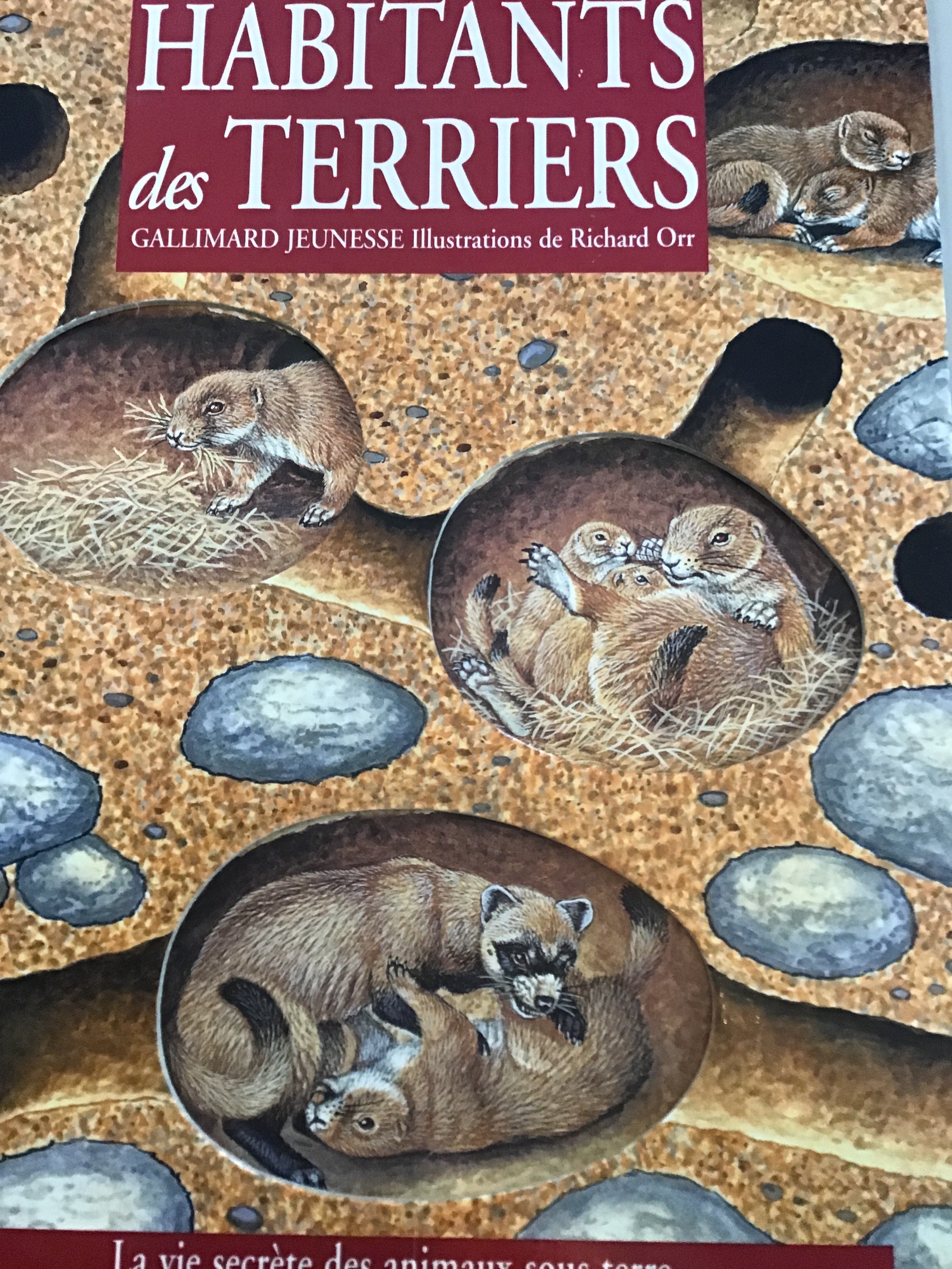 Habitants des terriers - Click to enlarge picture.