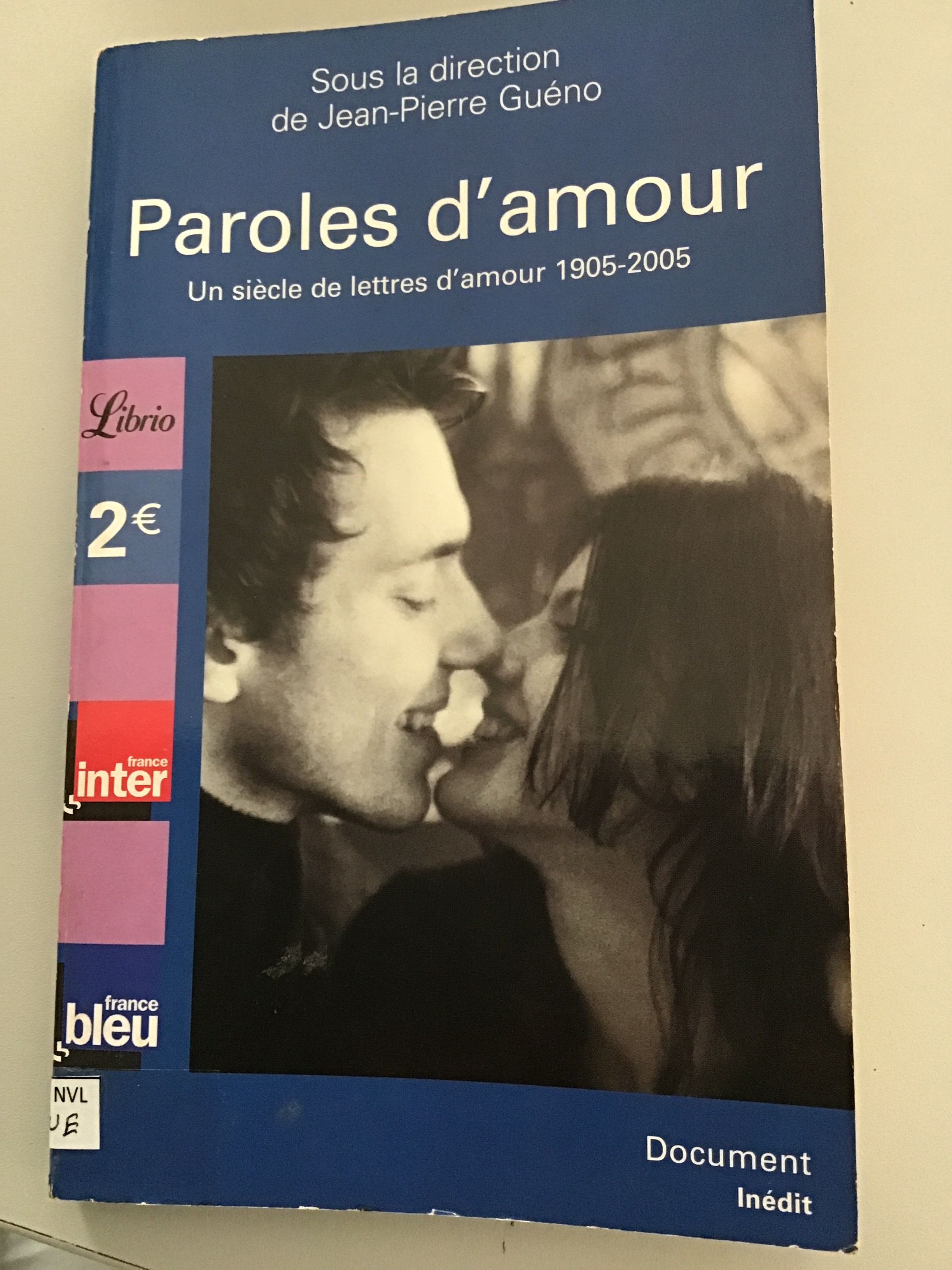 Paroles d’amour - Click to enlarge picture.