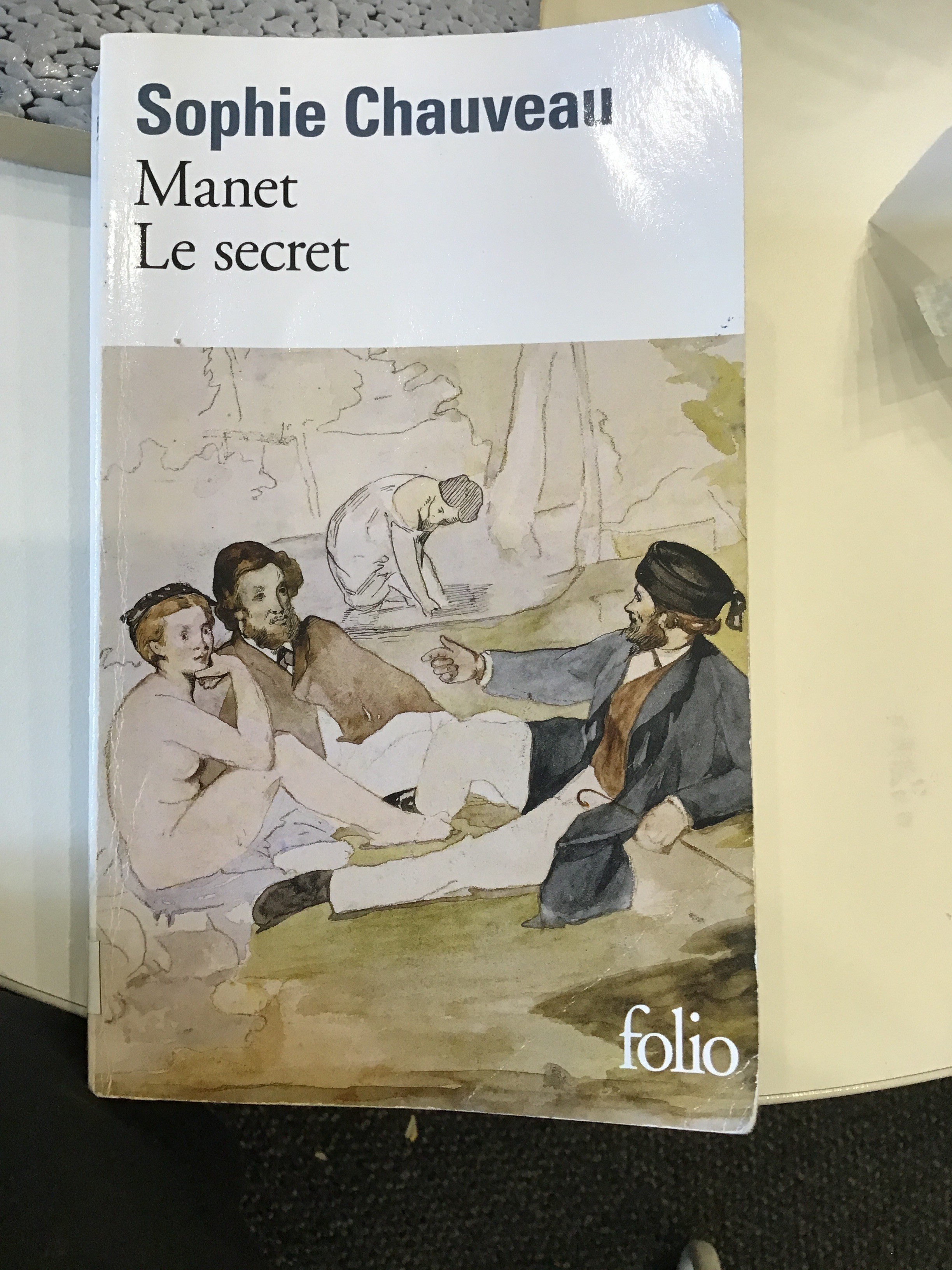 Manet,Le secret - Click to enlarge picture.