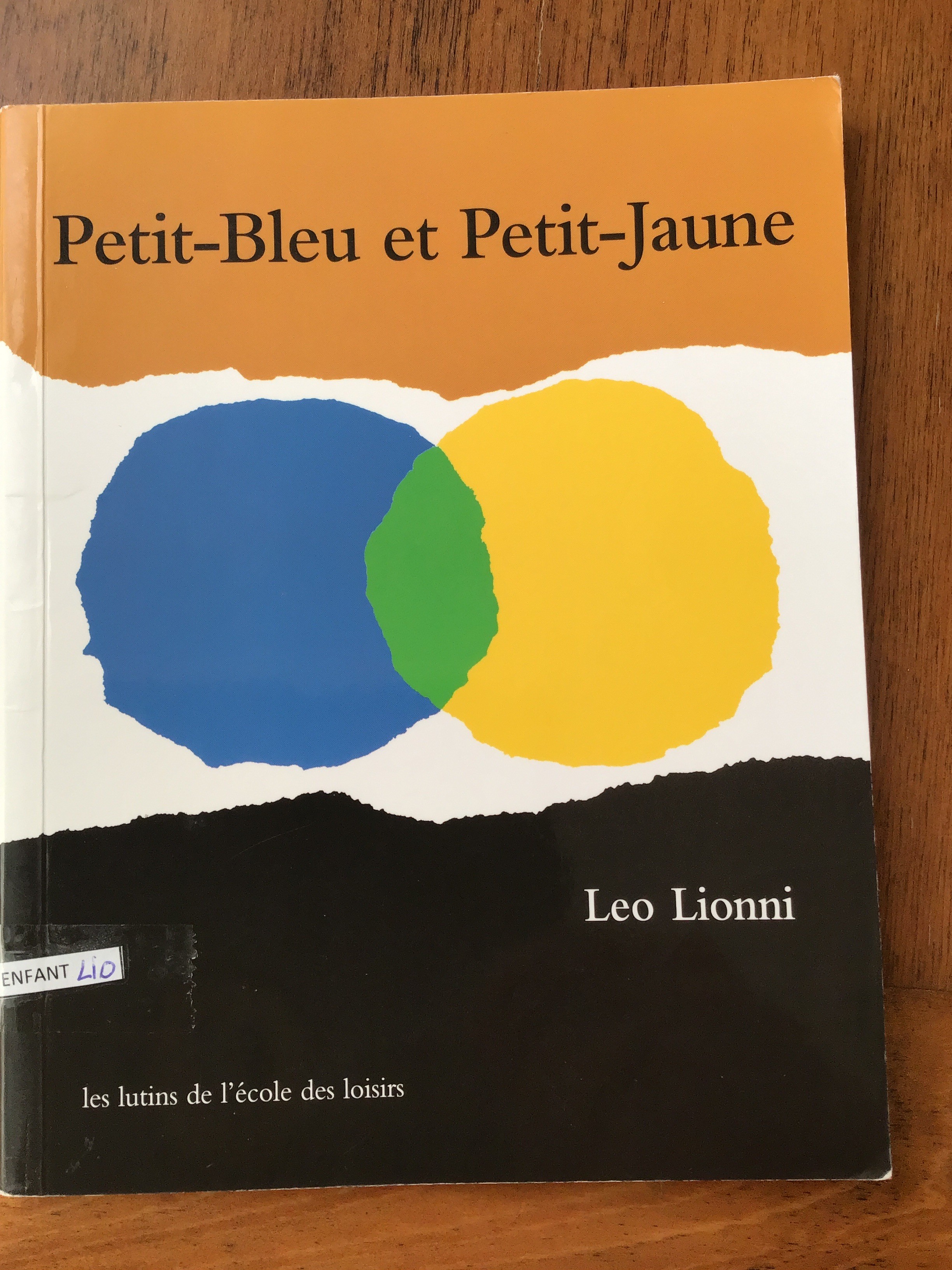 Petit-Bleu et Petit-Jaune - Click to enlarge picture.