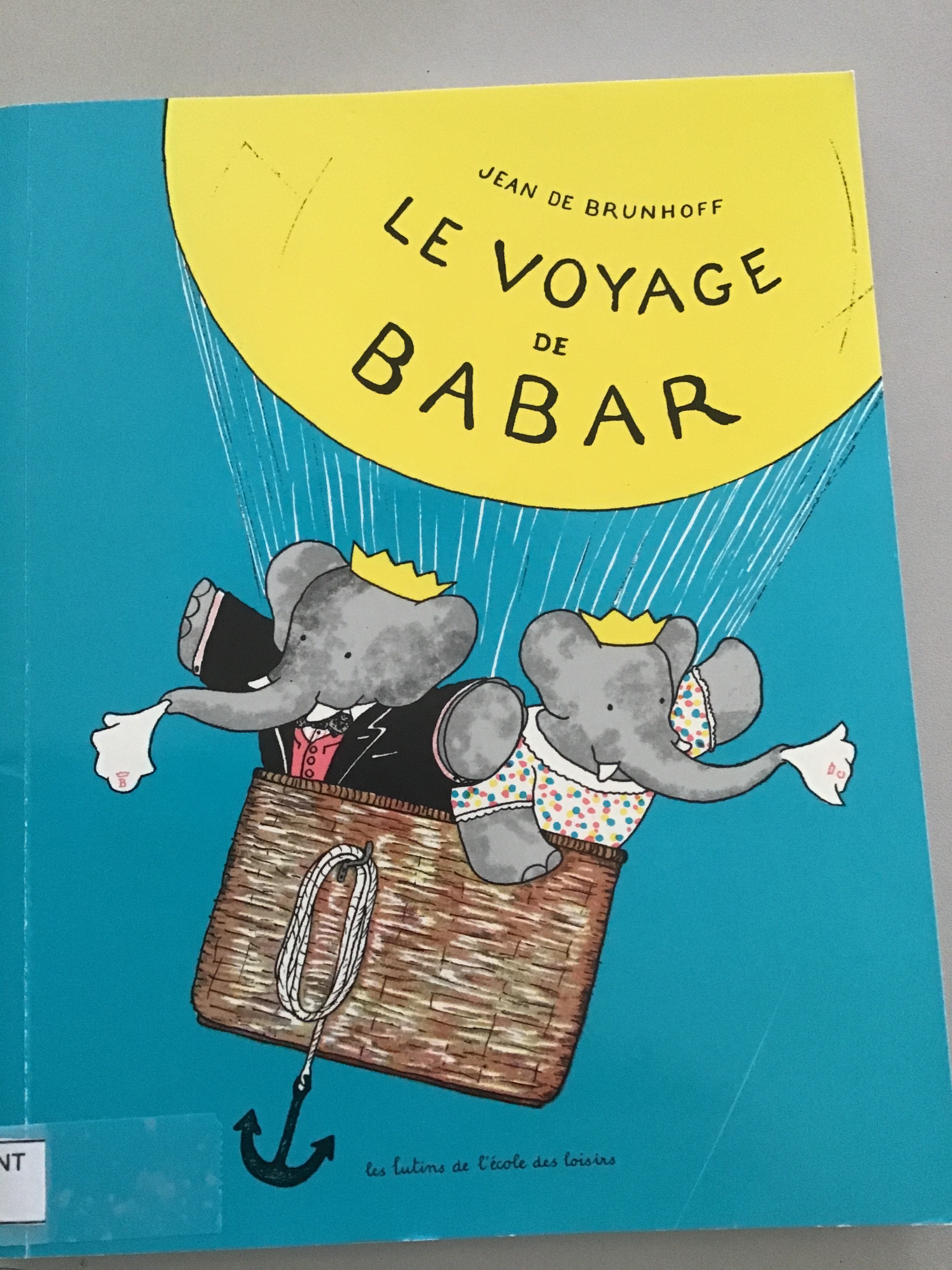 Le voyage de Babar - Click to enlarge picture.