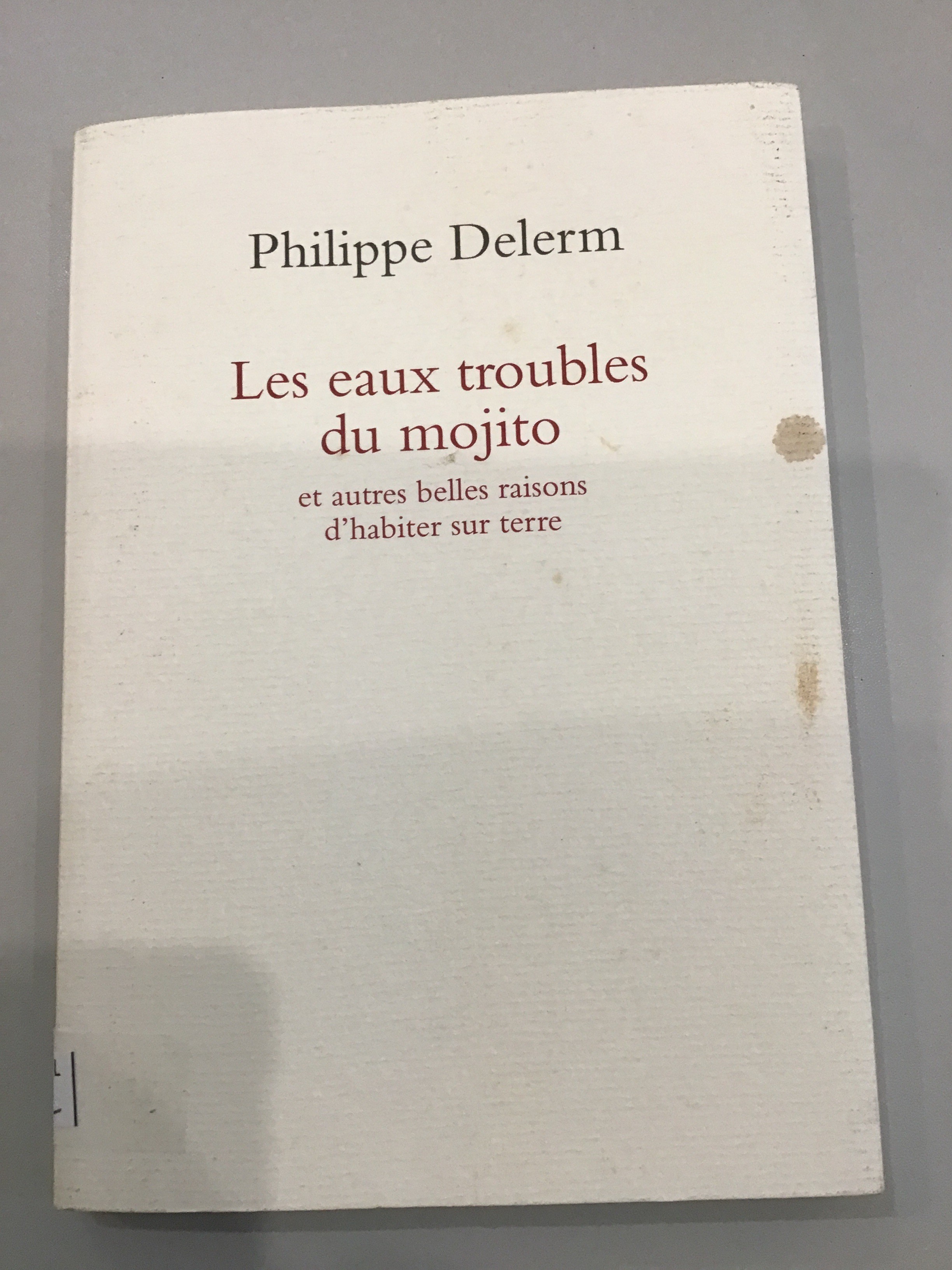 Les eaux troubles du mojito - Click to enlarge picture.