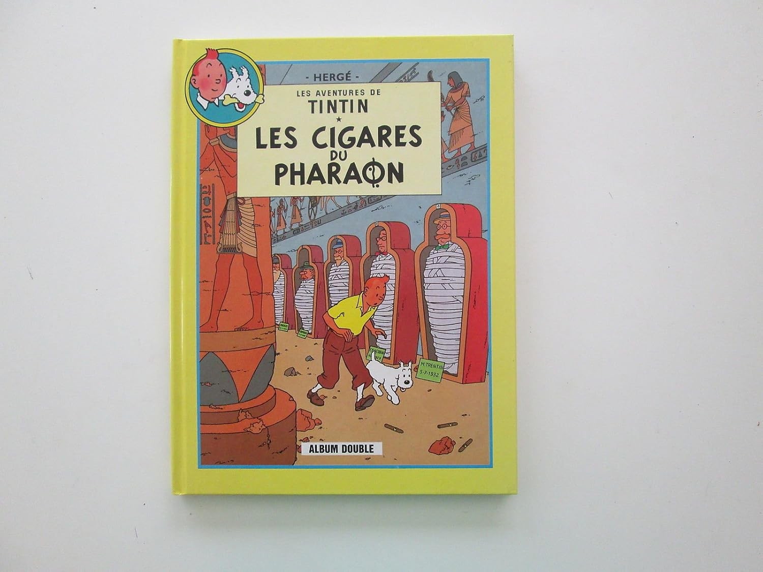 Les cigares du pharaon / Le lotus bleu - Click to enlarge picture.
