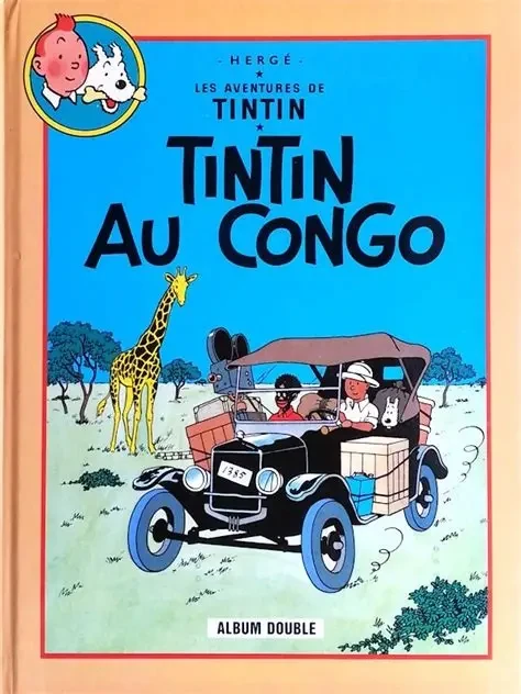 Tintin au Congo / Tintin en Amérique - Click to enlarge picture.