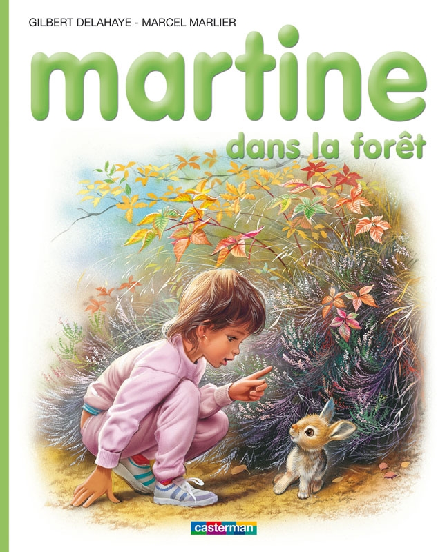 Martine dans la forêt - Click to enlarge picture.