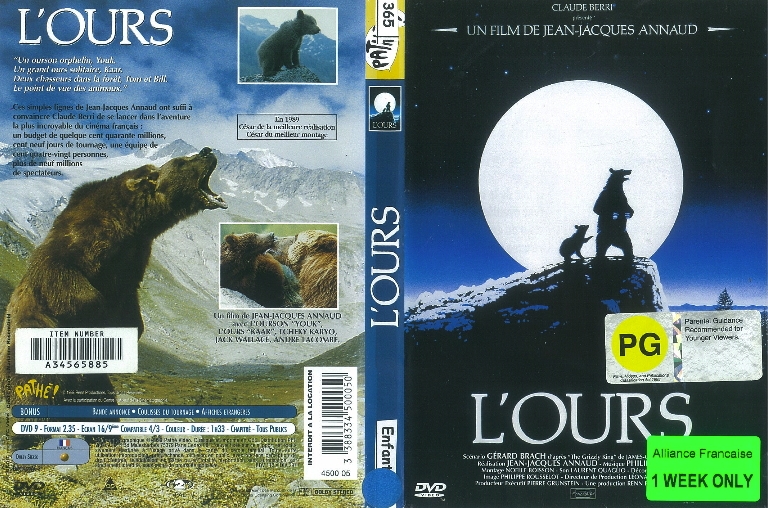 L'Ours - Click to enlarge picture.