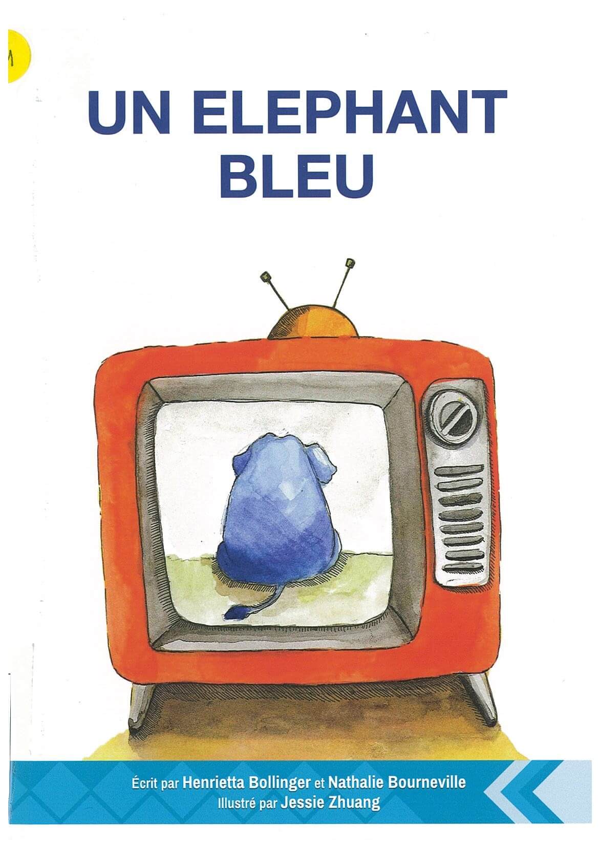 Un éléphant bleu - Click to enlarge picture.