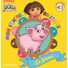Dora, mon imagier bilingue - Click to enlarge picture.