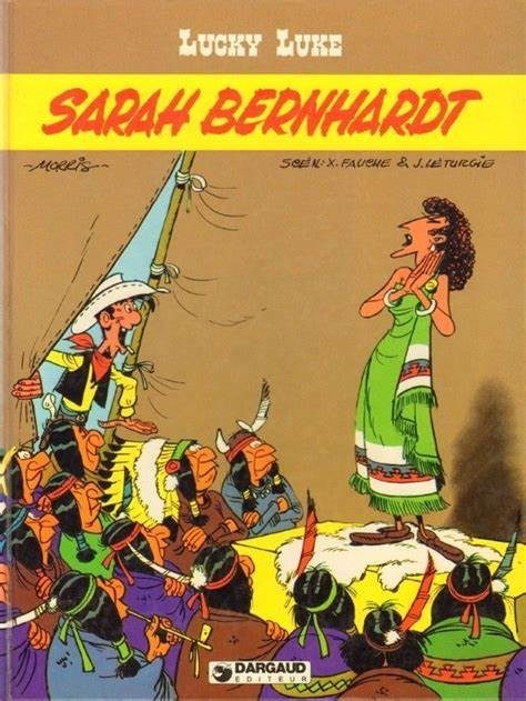 Sarah Bernhardt - Click to enlarge picture.