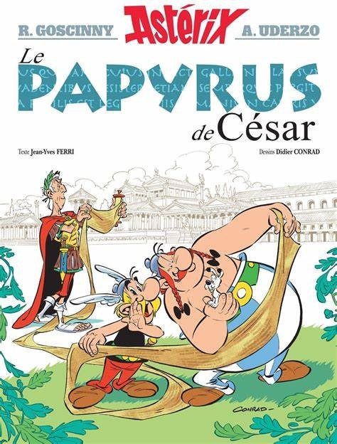 Le papyrus de César - Click to enlarge picture.