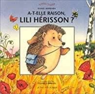 A t-elle raison, Lili Hérisson ? - Click to enlarge picture.