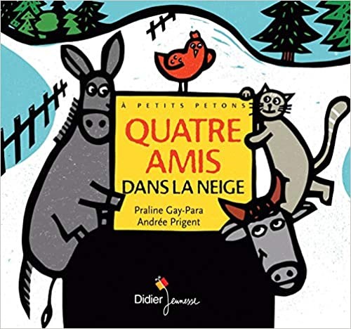 Quatre Amis dans la Neige - Click to enlarge picture.