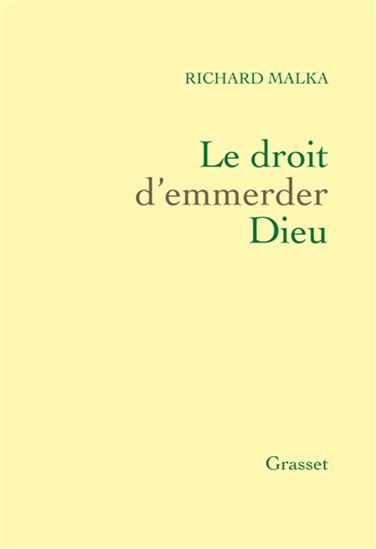 Le Droit d'Emmerder Dieu - Click to enlarge picture.