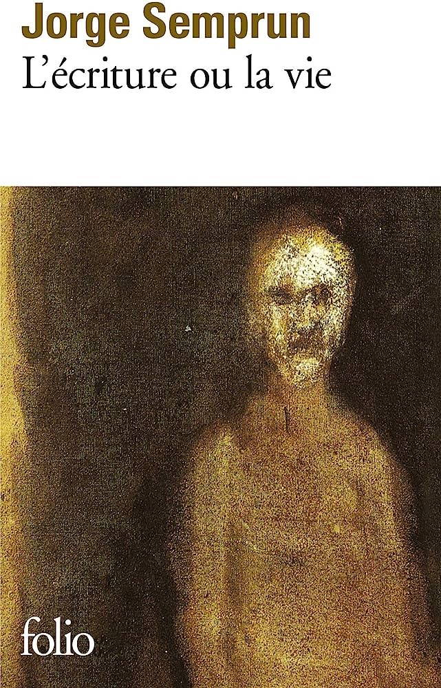 L'Écriture ou la Vie - Click to enlarge picture.