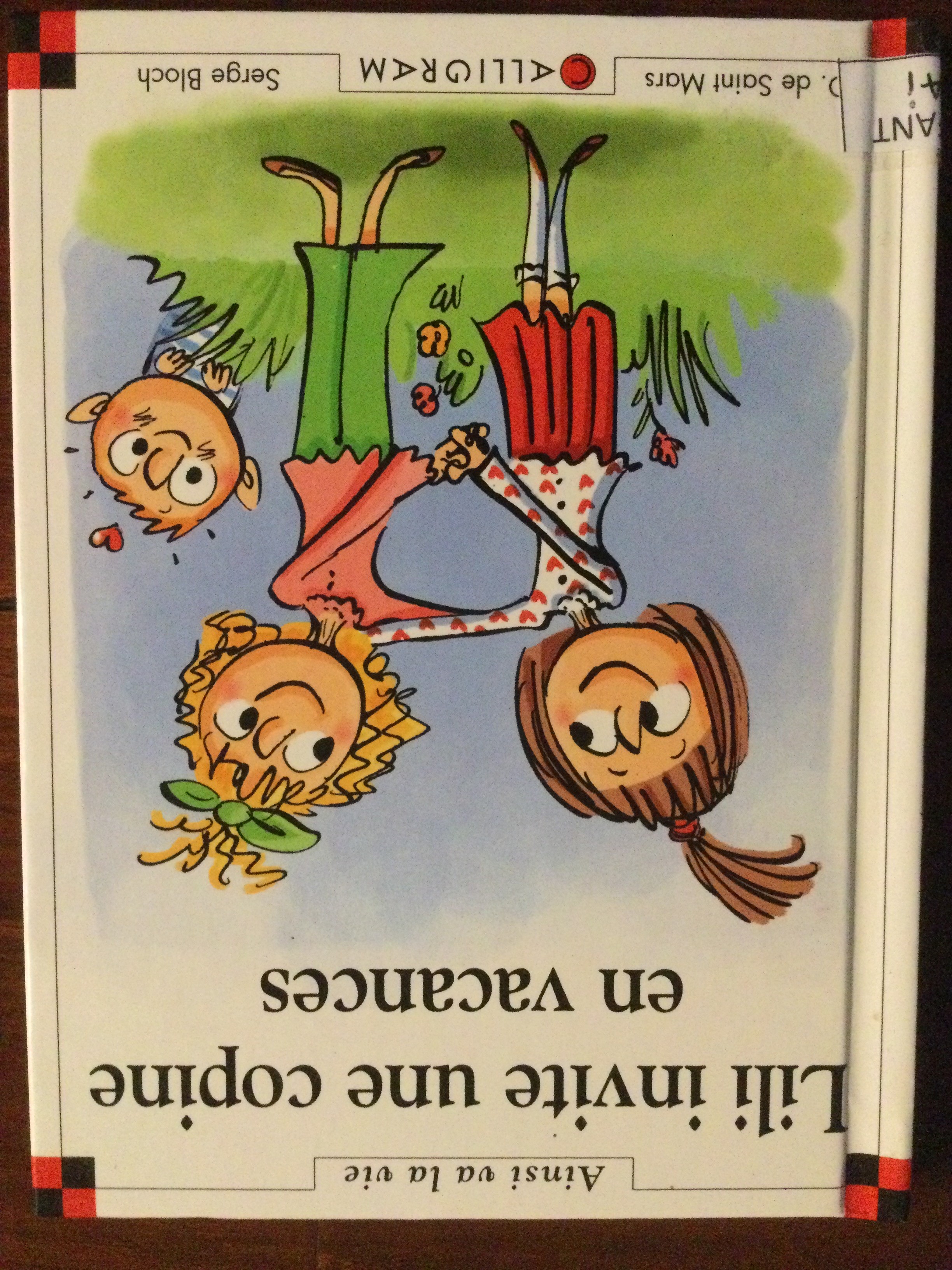 Lili invite une copine en vacances - Click to enlarge picture.