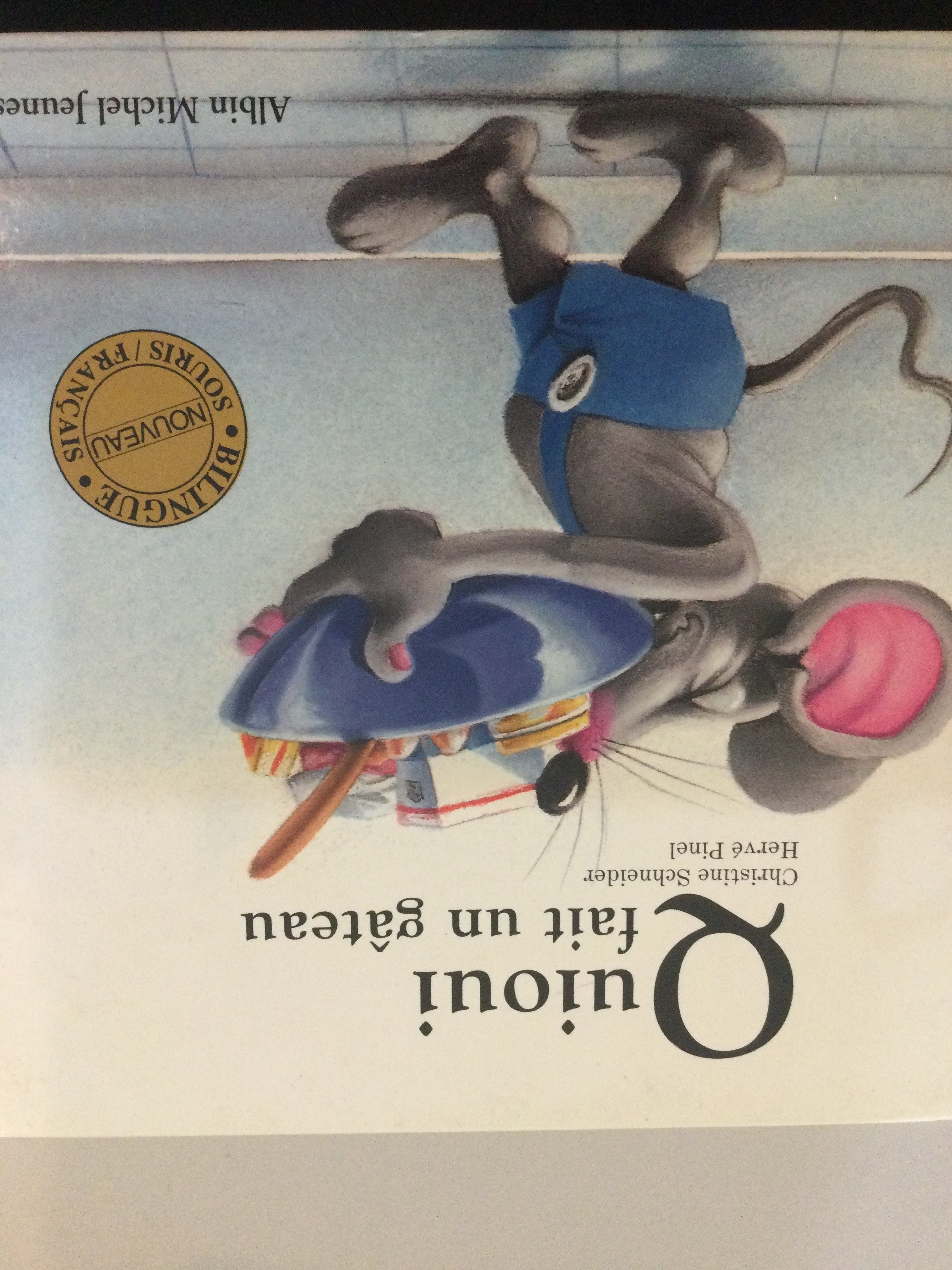 Quioui fait un gateau - Click to enlarge picture.