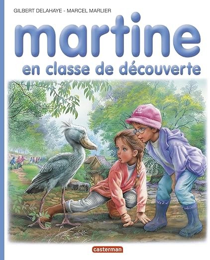 Martine en classe de decouverte - Click to enlarge picture.