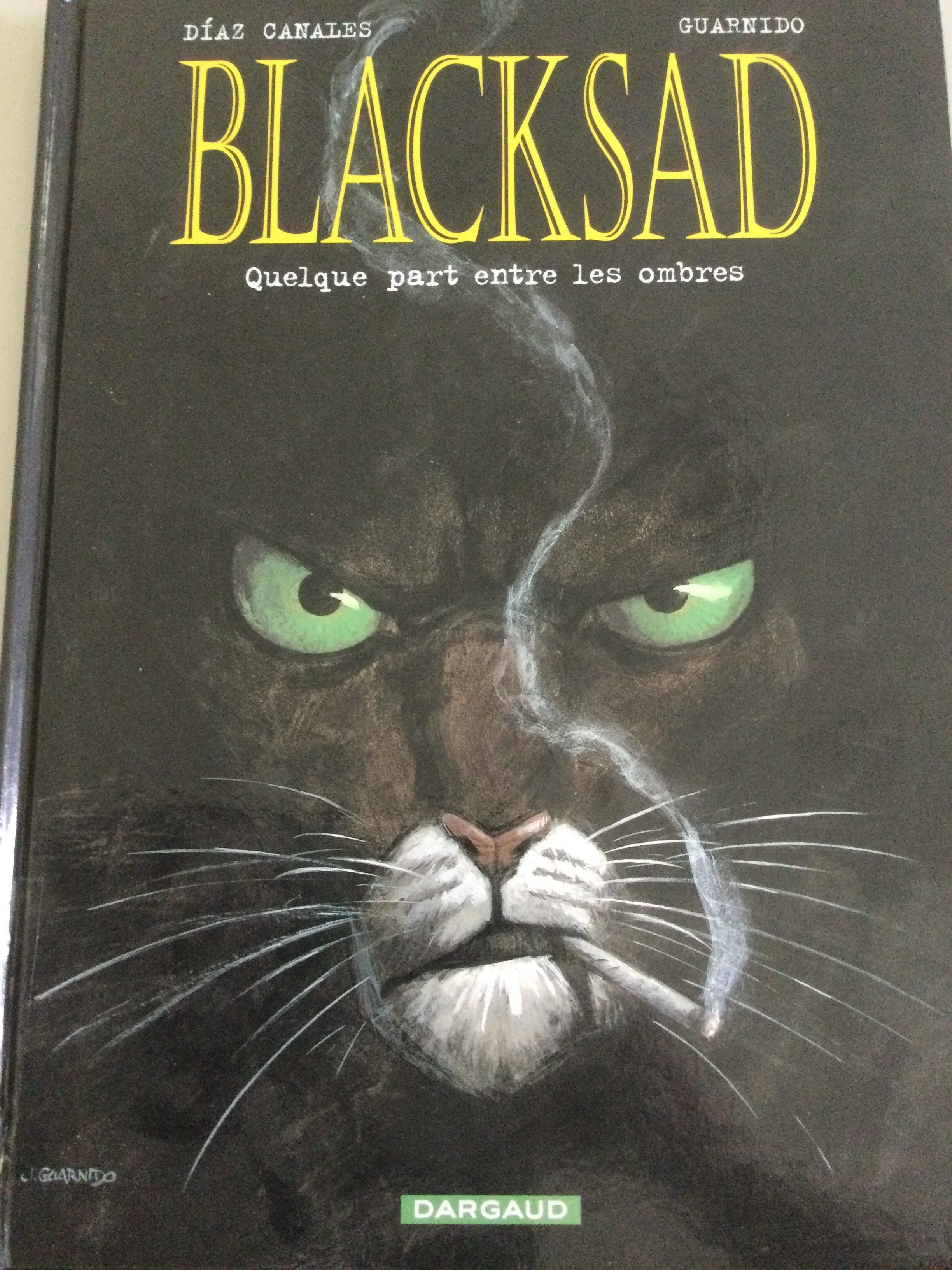 BLACKSAD  ,tome 1 - Click to enlarge picture.