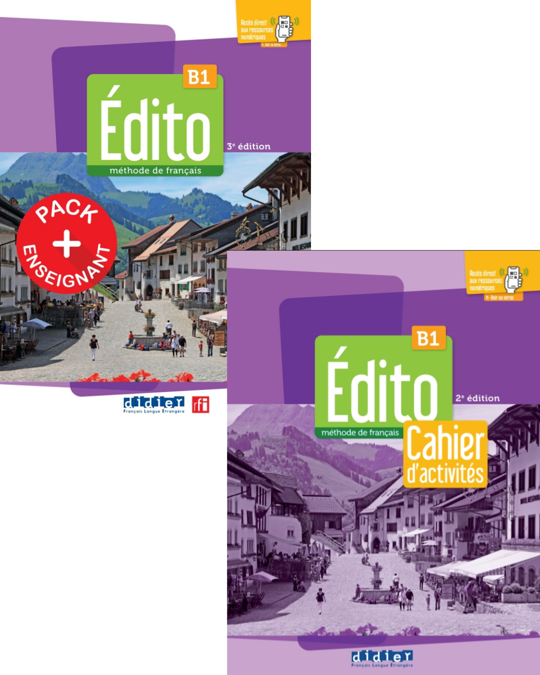 Pack Edito B1 - Méthode & Cahier d'activités 2025