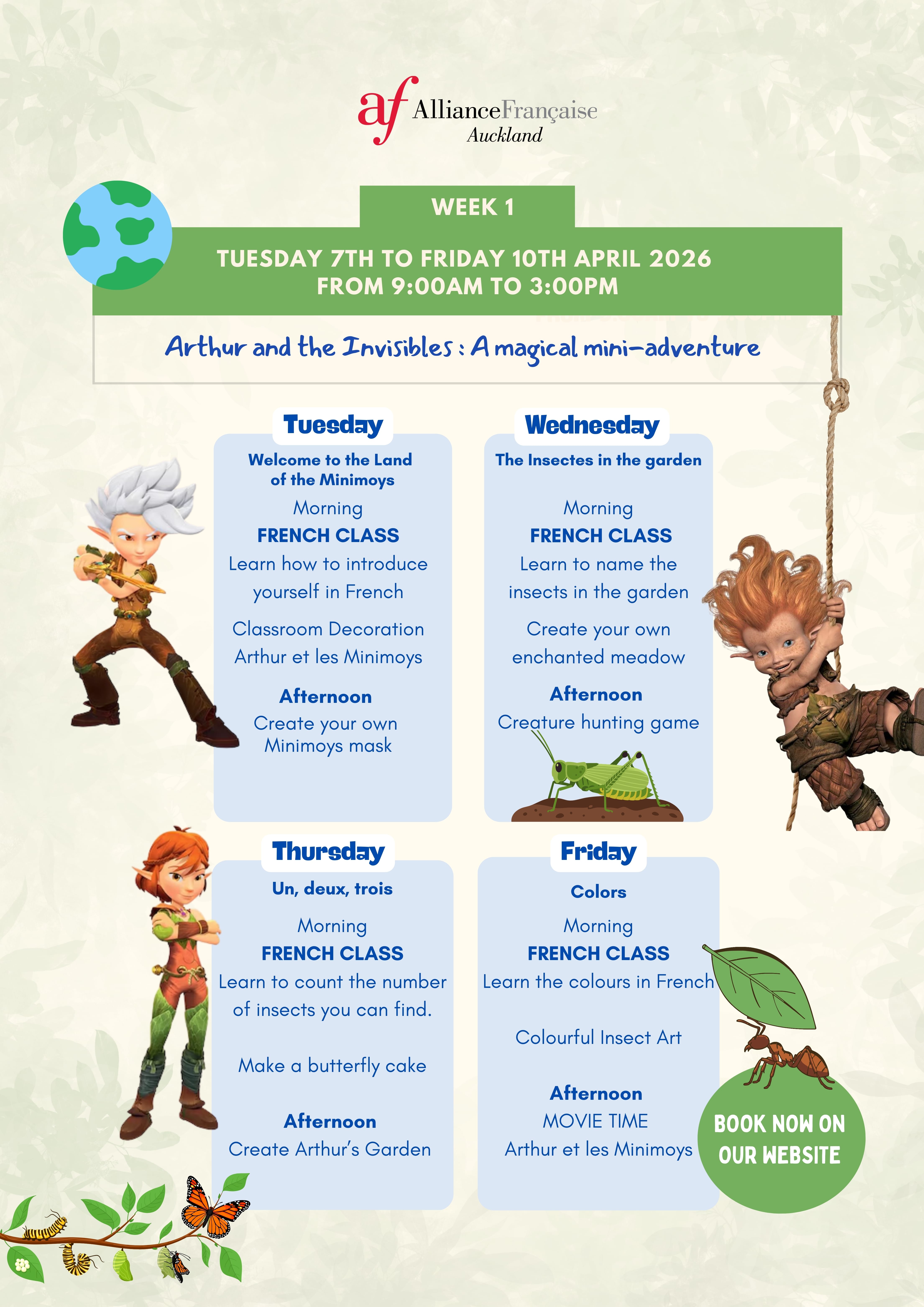 Children's Holiday Program – First week