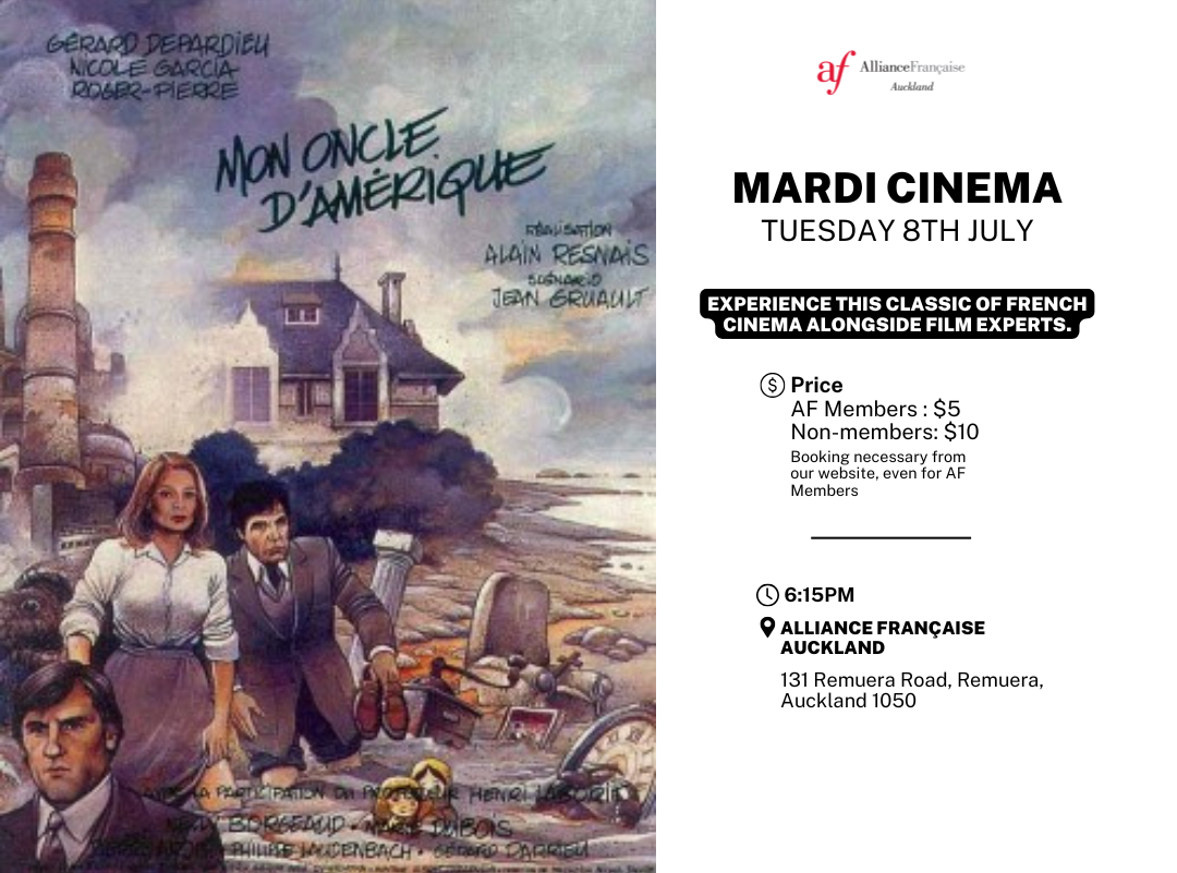 Mardi Cinema - Mon oncle d'Amérique