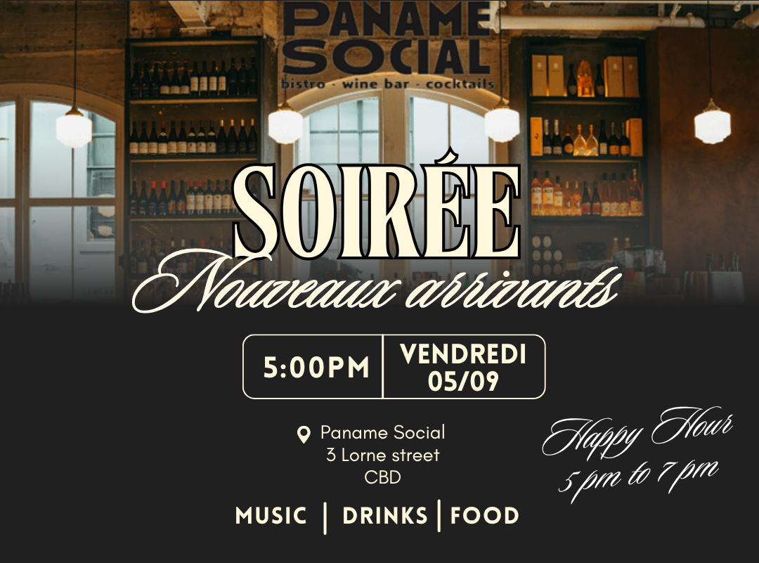 Soirée nouveaux arrivants