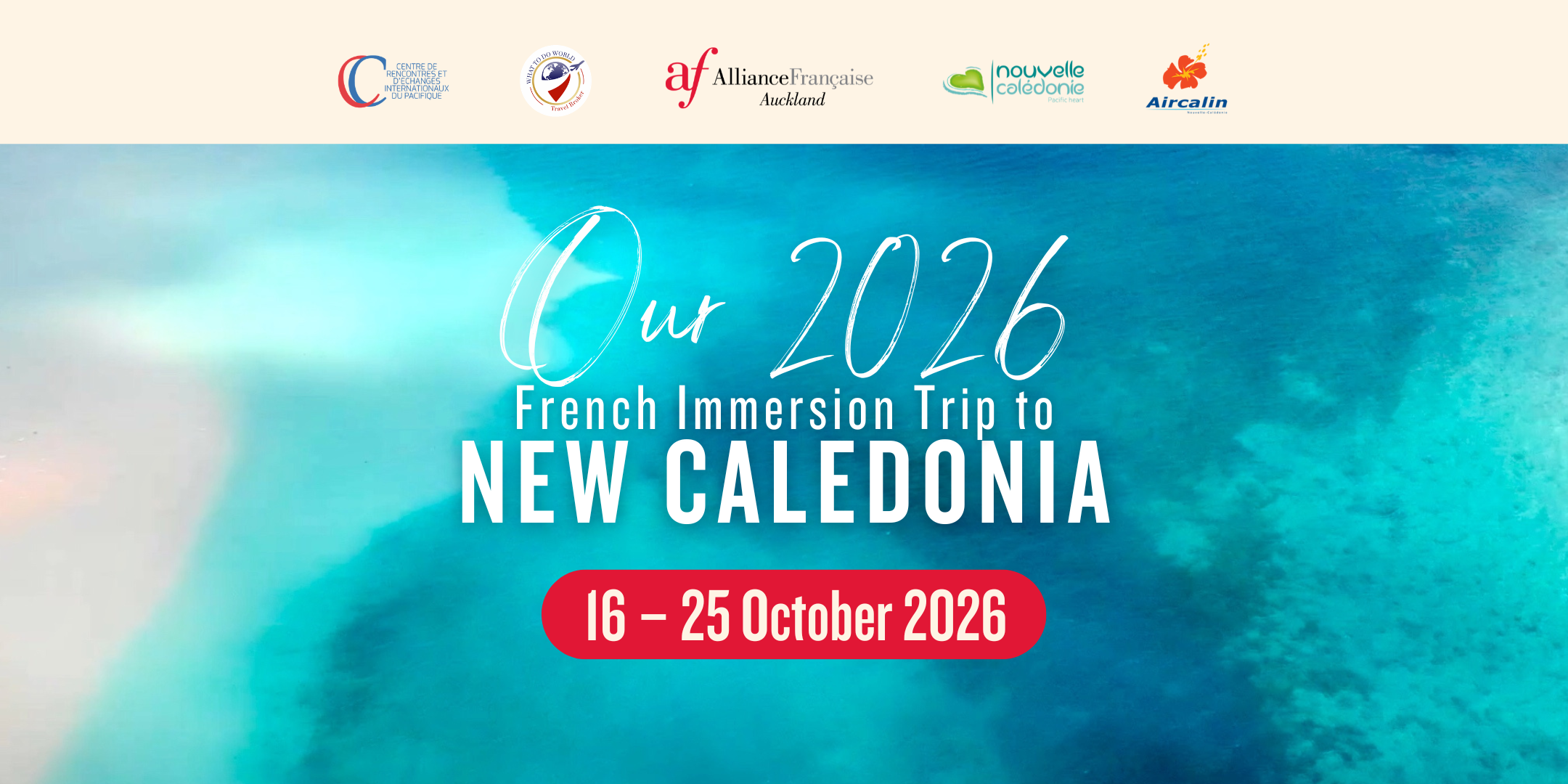 New Caledonia French Immersion Trip - LAST Information Meeting - ONLINE