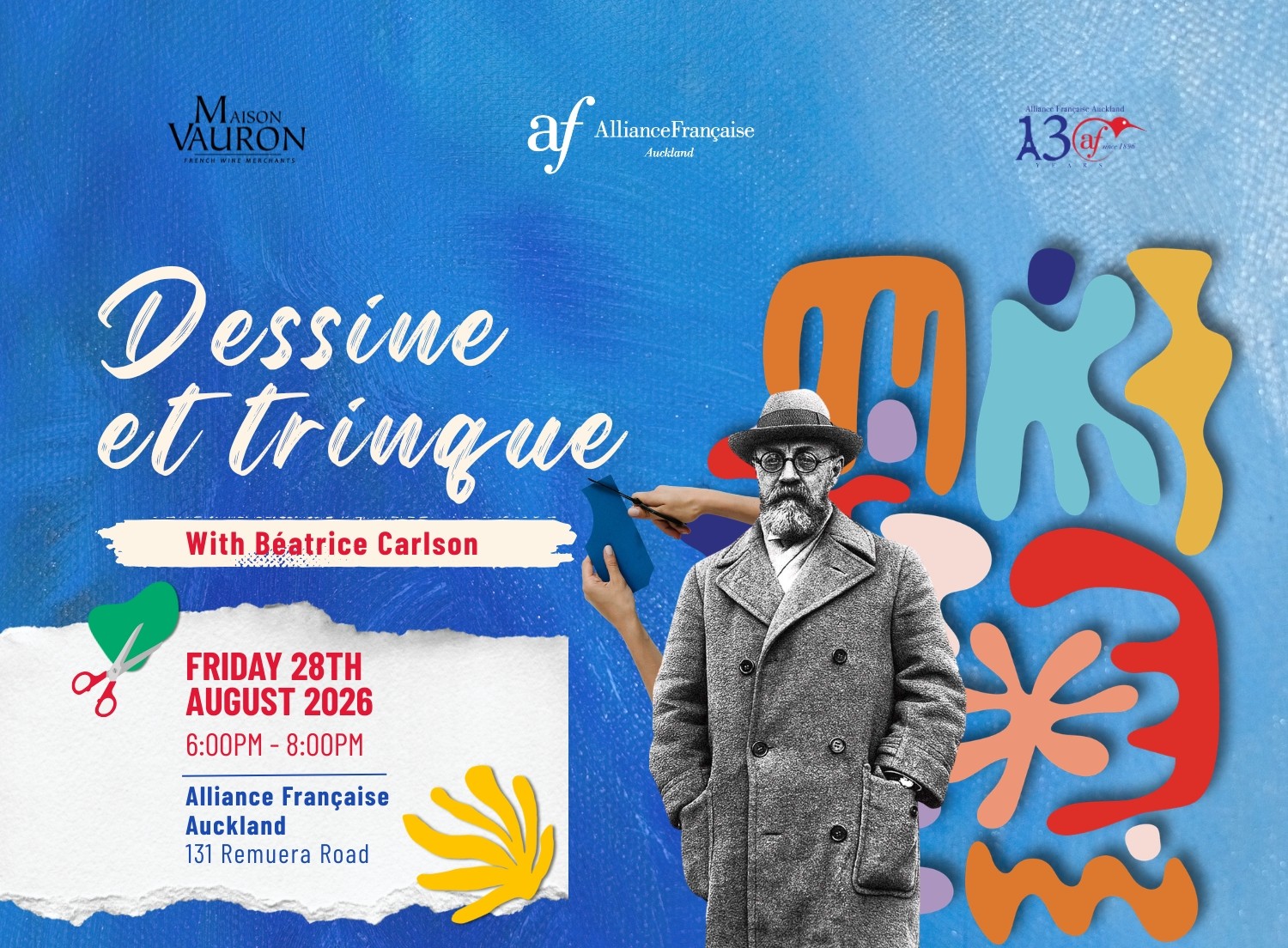 Dessine et Trinque w/Beatrice Carlson