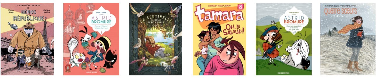 Comics catalogue preview